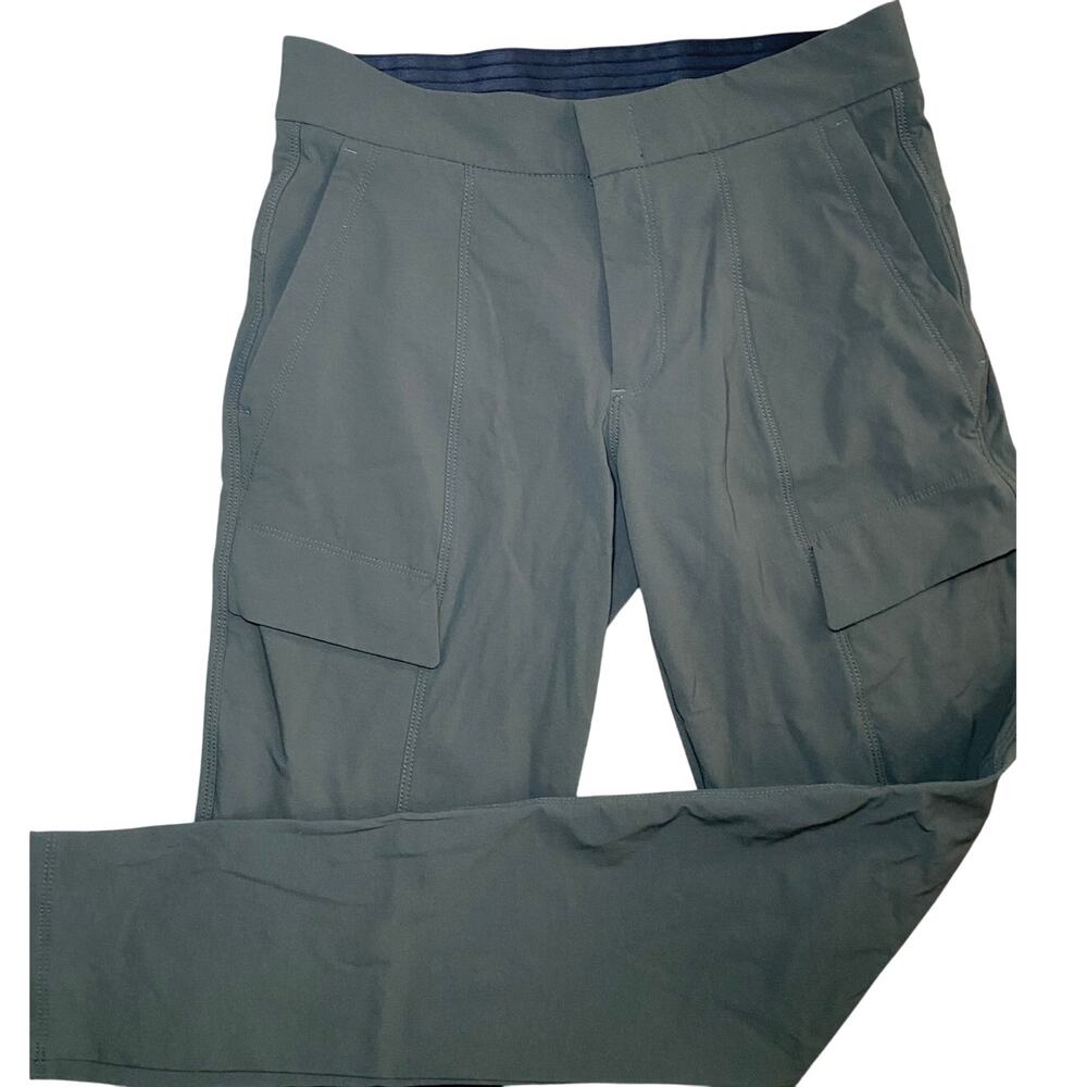 Athleta - Army Green pants - Size 2 - Picture 5 of 10